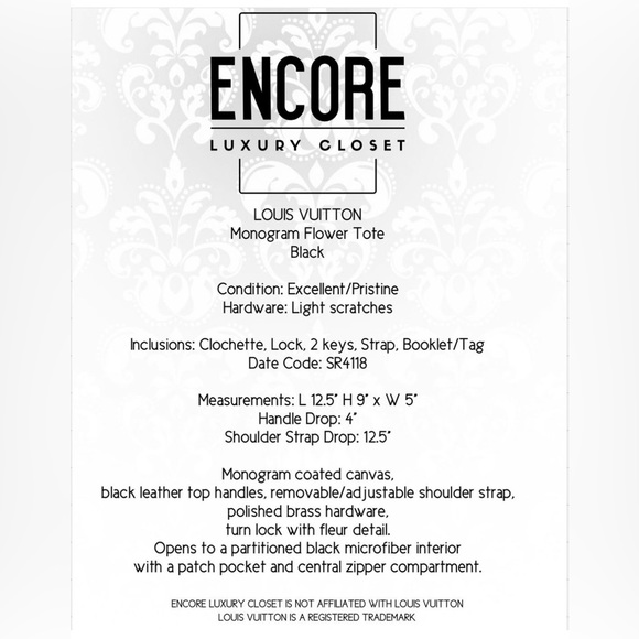 Louis Vuitton Flower Tote - Picture 12 of 12